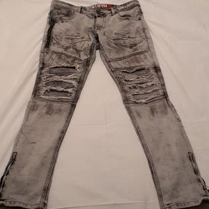 DSTRKT DENIM Jean's mens size 30×34 used gray